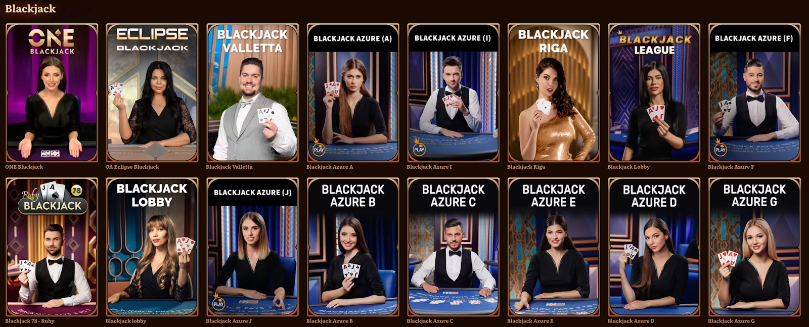 Gry planszowe – Blackjack w Wild Robin Casino